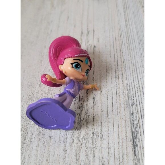 Miniature Shimmer shine pink hair toy figure - Picture 2 of 5